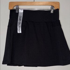Indero Court Collection Black Tennis Skirt